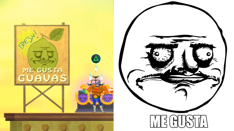 Illustration for article titled The Many Memes, References and Homages of Guacamelee!